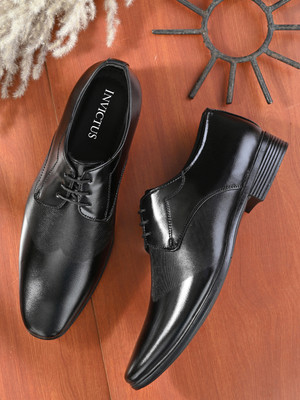 INVICTUS Lace Up For Men(Black , 6)