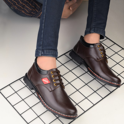 believe Formal Shoe For Men ( Brown) Derby For Men(Brown , 10)