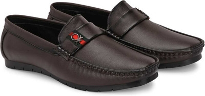 HATTOUN Slip On For Men(Brown , 6)
