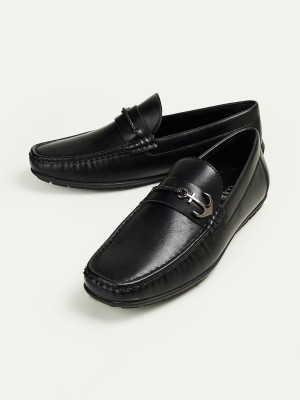 CODE by Lifestyle Loafers For Men(Black , 9)