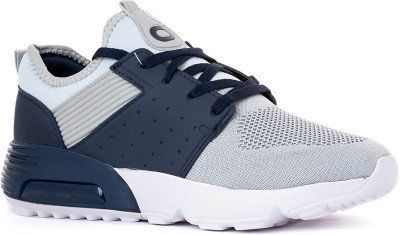 Khadim's Contrast Running Shoes For Men(Grey)