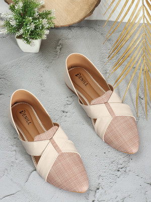 Denill Bellies For Women(Pink , 8)