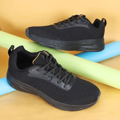 Aqualite Aqualite CASTLE(PRO) Men's sports shoes for running & walking with lace-up shoes Corporate Casuals For Men(Black , 7)