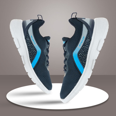 Khadim's Lightweight Comfort Extra Soft Trendy Premium Stylish Running Shoes For Men(Navy , 9)