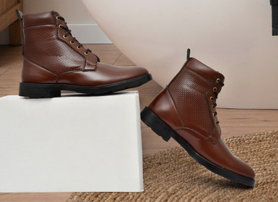 KILLER Brown Casual Boots For Men Boots For Men(Brown , 10)