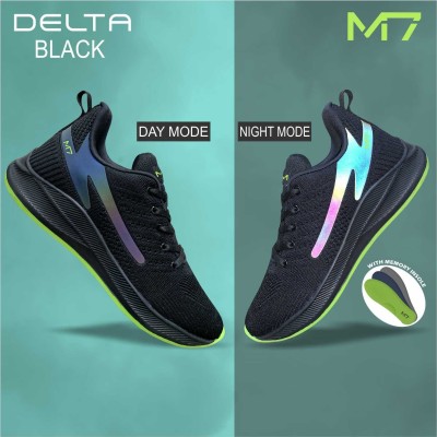 M7 By Metronaut DELTA-01 Running Shoes For Men(Black)