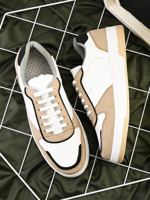 Roadster Sneakers For Men(Beige , 7)