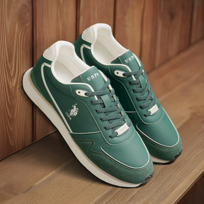 U.S. POLO ASSN. LOWEN 2.0 Sneakers For Men(Green , 11)