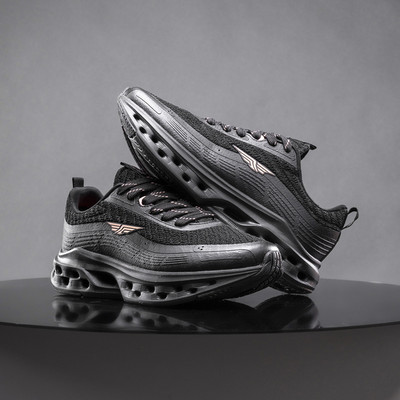 RED TAPE Athleisure Sports Shoes for Women | Soft Cushioned Insole, Slip-Resistance Walking Shoes For Women(Black , 6)