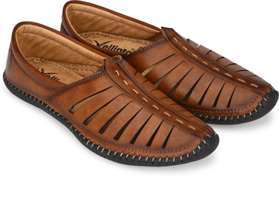 Vellinto Mojaris For Men(Tan , 10)