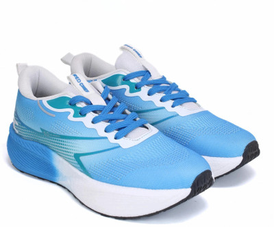 RED CHIEF Zephyr Stylish Lace-Up Running Sports Shoes Running Shoes For Men(Blue, White , 7)