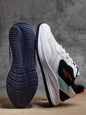 asian Thar-01 White Sneakers,Sports,Training,Gym,Walking,Stylish For Men(White, Blue , 7)