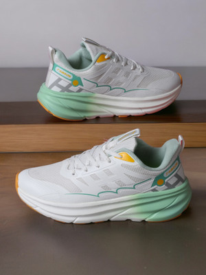 Abros DAX Running Shoes For Men(Off White , 6)