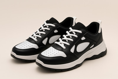 Srpati Ogiy men zym shoes – Casual & Running Sports Shoes Sneakers For Men(Black, White , 10)