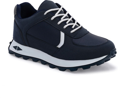 Roadster The Lifestyle Co. Men Lace-Ups Comfortable Sneakers Running Shoes For Men(Blue , 8)