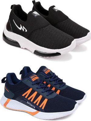 ANGO TY-AIR BLACK_HERO BLUE For Men(Black , 10)