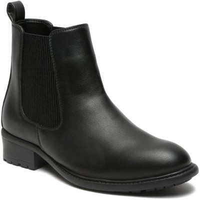 Bruno Manetti AVI-322-N-Black Boots For Women(Black)
