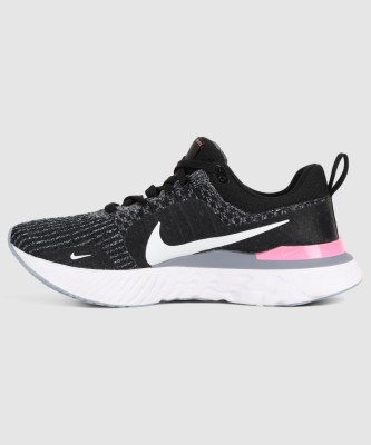 NIKE React Infinity Run Fk 3 Running Shoes For Men(Black , 10)