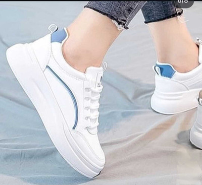 LIBERIA Sneakers For Women(White , 4)