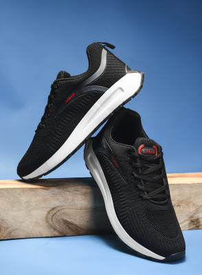 Lakhani Aashirwad Vitara-05 Lightweight,Comfortable,Trendy,Running, Breathable,Gym Running Shoes Running Shoes For Men(Black , 8)