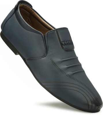MACME STYLE Slip On For Men(Blue , 11)