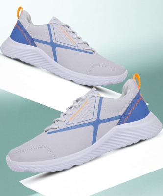 asian Waterproof-14 Running Shoes For Men(Grey, Blue)
