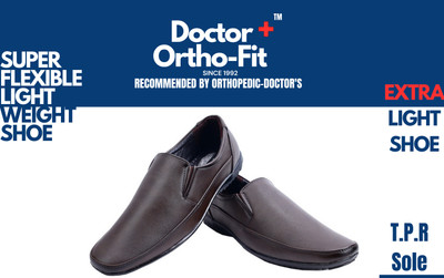 Orthofit 21007 Corporate Casuals For Men(Brown , 6)