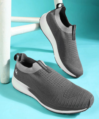 Neemans Grip Fit Slip Ons | Premium & Stylish Walking Shoes For Men(Grey , 9)