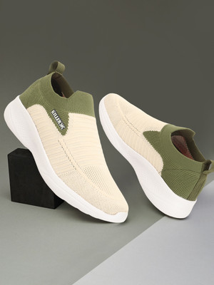 KILLER Walking Shoes For Men(Beige, Olive , 9)