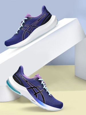 Asics GEL-PULSE 14 Running Shoes For Women(Blue , 4)