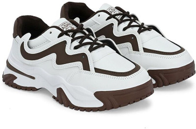 Roadster RRDECSP519WBR Jogging Shoes For Women(White , 3)