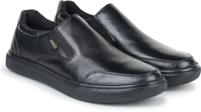 Zoom Shoes Genuine Leather A9135 Loafers For Men(Black)