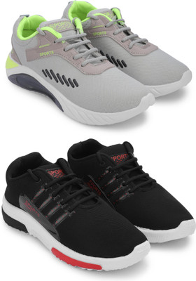 ANGO TY-GREEY TOOFAN_RUNFREE BLACK NN Outdoors For Men(Grey , 9)