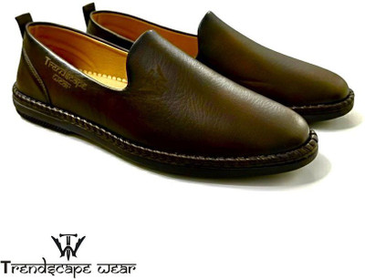 TRENDSCAPE WEAR Formal Shoe For Men's Loafers For Men(Brown , 7)