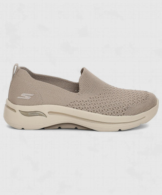 Skechers GO WALK ARCH FIT - D Sneakers For Women(Brown , 3)