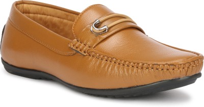 Kraasa Loafers For Men(Tan , 7)