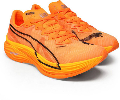 PUMA Deviate NITRO Elite 3 Running Shoes For Men(Orange , 10)