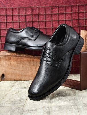 Bruklinn Formal Shoes Lace Up For Men(Black , 6)