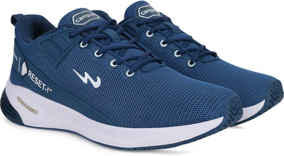 CAMPUS REFRESH PRO Men's Sports Shoes | Mesh Upper & Support-Tech Stability | Lace-Up Walking Shoes For Men(Blue , 10)