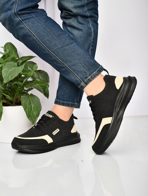 KILLER Stylish Durable & Comfortable Lightweight Sneaker Sneakers For Men Sneakers For Men(Black , 7)