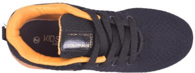 COLUMBUS Gold Running Shoes For Men(Black)
