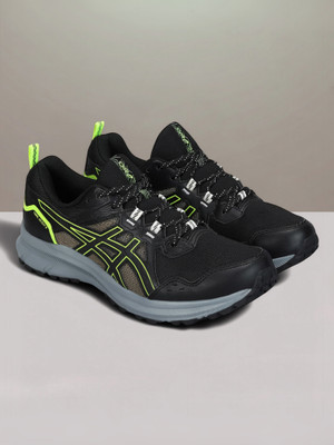 Asics TRAIL SCOUT 3 Running Shoes For Men(Black , 8)