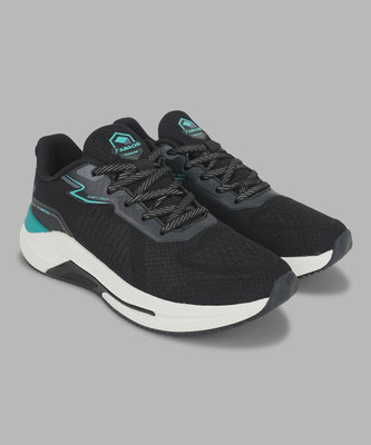 Abros Cybro Running Shoes For Men(Grey, Black , 7)