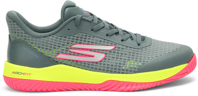 Skechers Tennis Shoes For Women(Grey , 7)