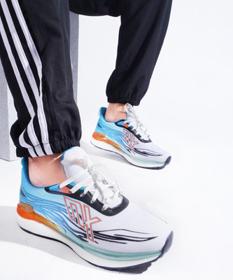 Lakhani Aashirwad E-Fire-01 Lightweight,Comfortable,Trendy,Running, Breathable,Gym Running Shoes Running Shoes For Men(White , 9)
