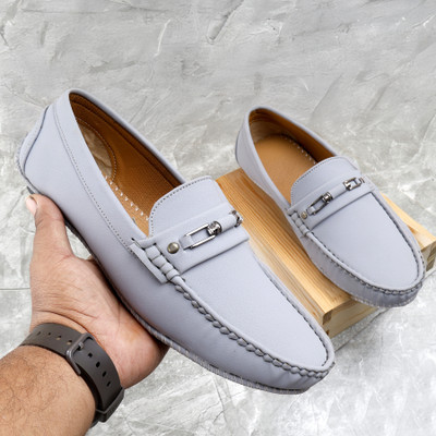 ROCKFIELD Loafers For Men(Grey , 9)