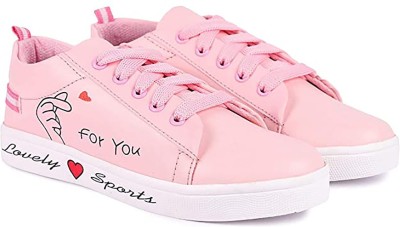 MITICO Stylish Casual Sneaker For Women For Women(Pink , 6)