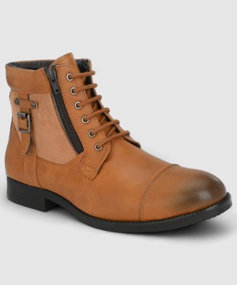 Roadster Boots For Men(Tan , 6)