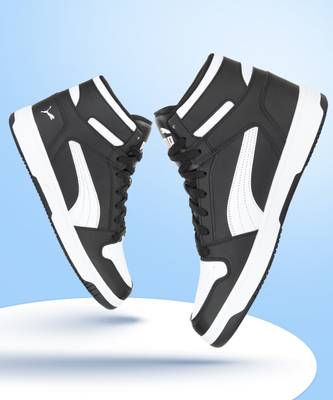 Mens wide cheap high tops