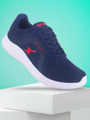 Sparx SM 778 Running Shoes For Men(Navy, Red, White , 6)